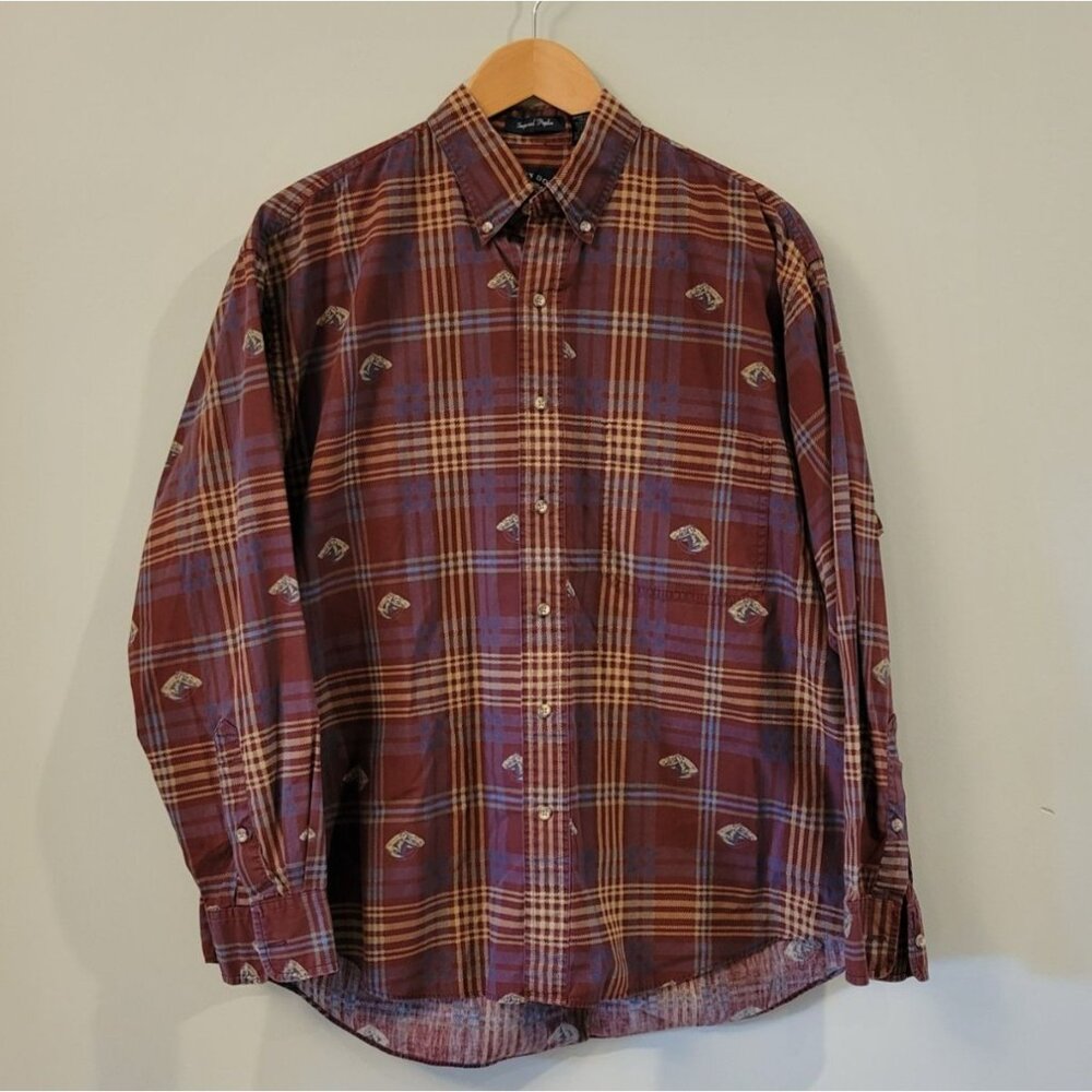 Vintage 90s Salty Dog Button Down Mens L